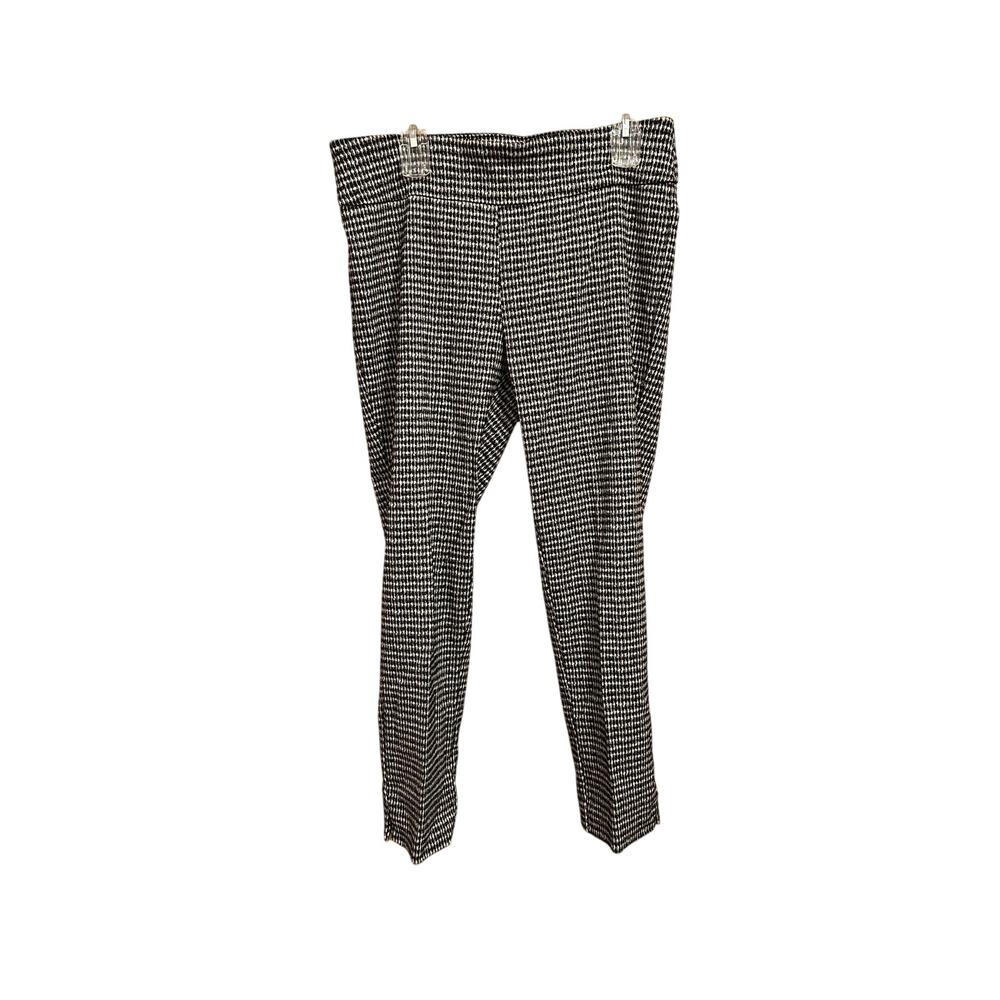 Zac & Rachel Black and White Checkered Dress Pants Size 14